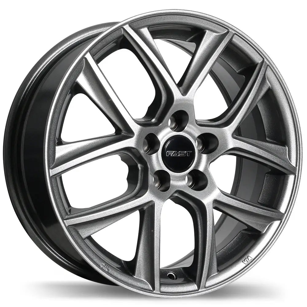 Fast Wheels Tactic 16x6.5 5x100mm ET40 CB54.1mm Titanium