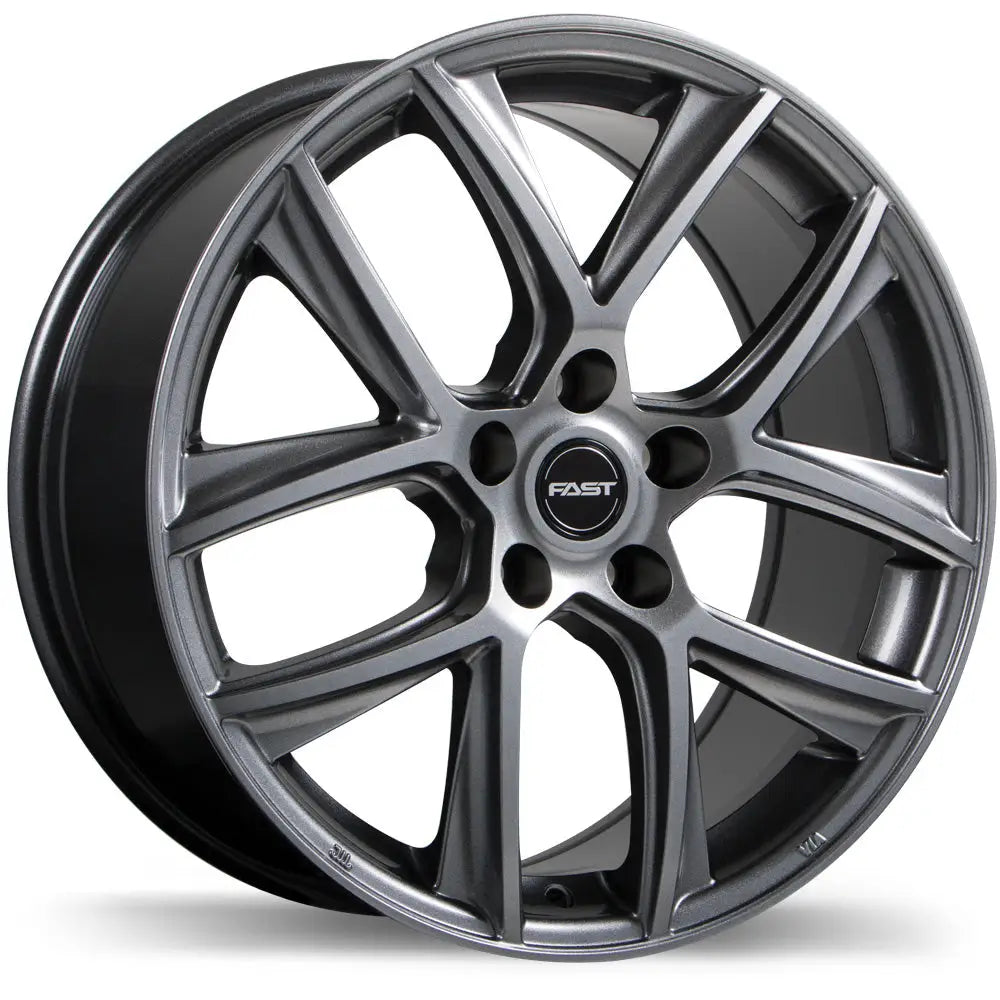 Fast Wheels Tactic 17x7.5 5x114.3mm ET35 CB66.1mm Titanium