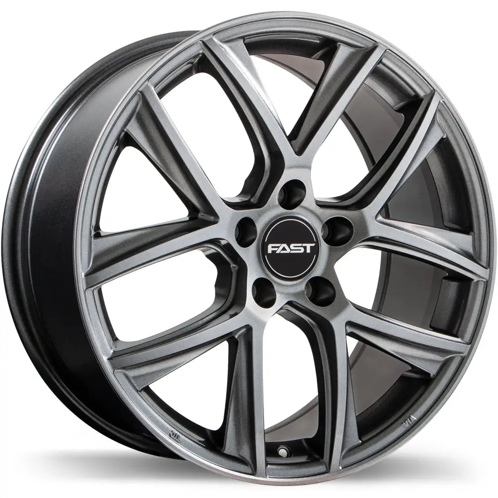 Fast Wheels Tactic 17x7.5 5x114.3mm ET40 CB64.1mm Titanium
