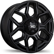 Fast HD Thunder 17x8.0 5x114.3mm ET40 CB72.6mm Matte Black