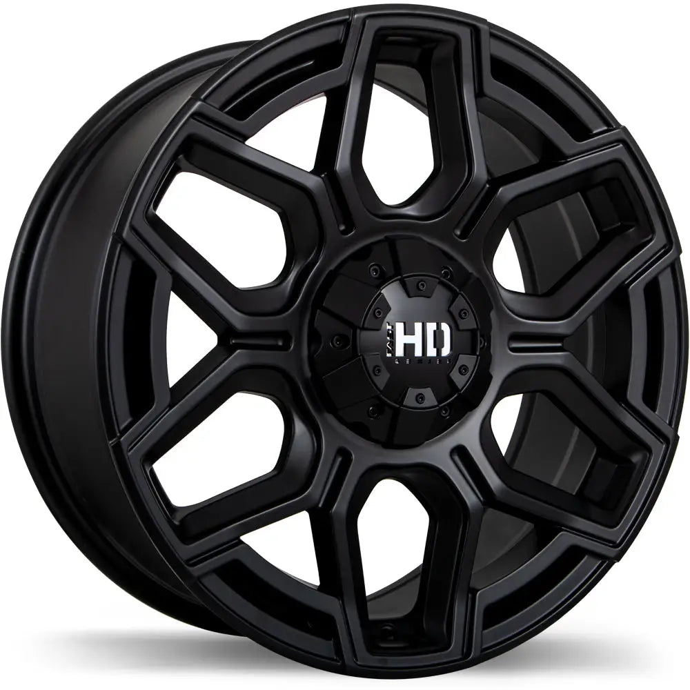 Fast HD Thunder 17x8.0 5x115mm ET20 CB72.6mm Matte Black