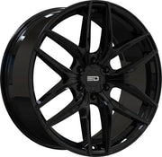 Euro Design Forza 6 22x9.5 ET41 CB66.9 6/120 Gloss Black