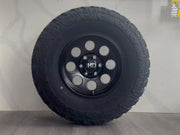 Fast HD Detour 16x8.0 5x114.3mm ET0 CB87.1mm Satin Black