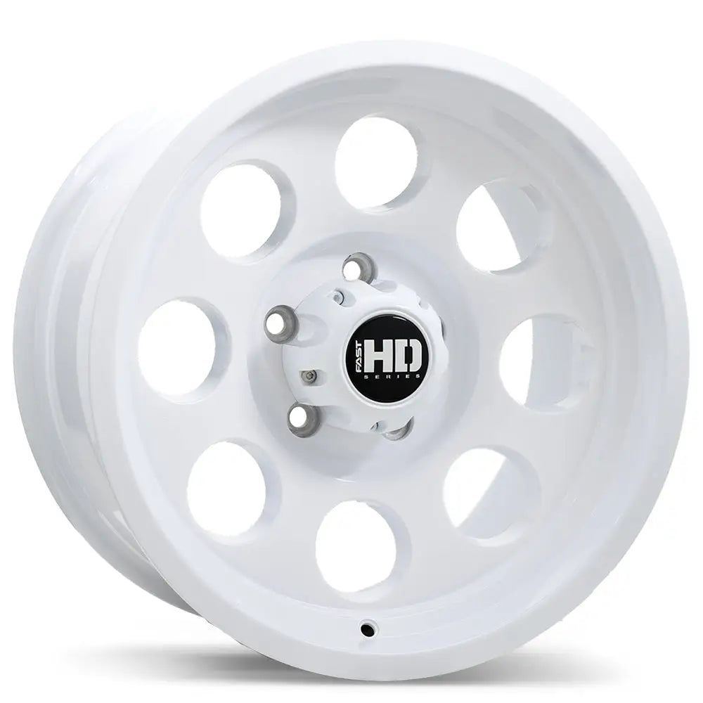 Fast HD Detour 17x9.0 5x127mm ET0 CB87.1mm Gloss White