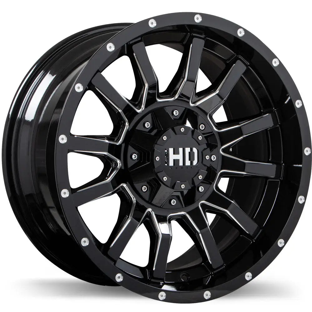 Fast HD TRAXX 20x10.0 5x127/5x139.7mm ET-15 CB87.1mm Gloss