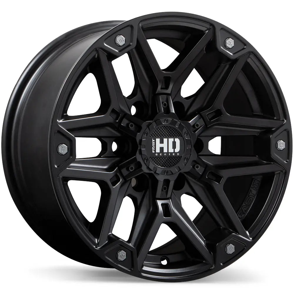 Fast HD RECON 16x8.0 6x139.7mm ET10 CB106.1mm Satin Black