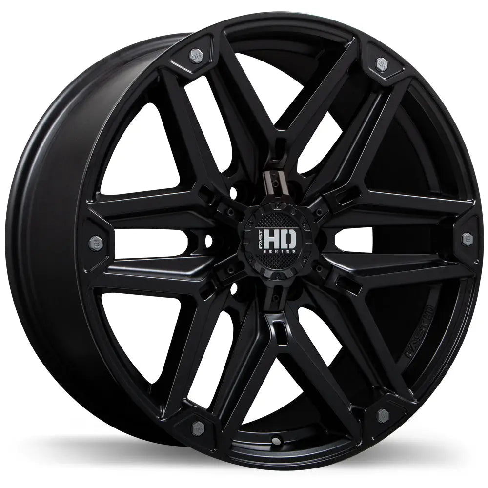 Fast HD RECON 20x9.0 6x139.7mm ET25 CB78.0mm Satin Black