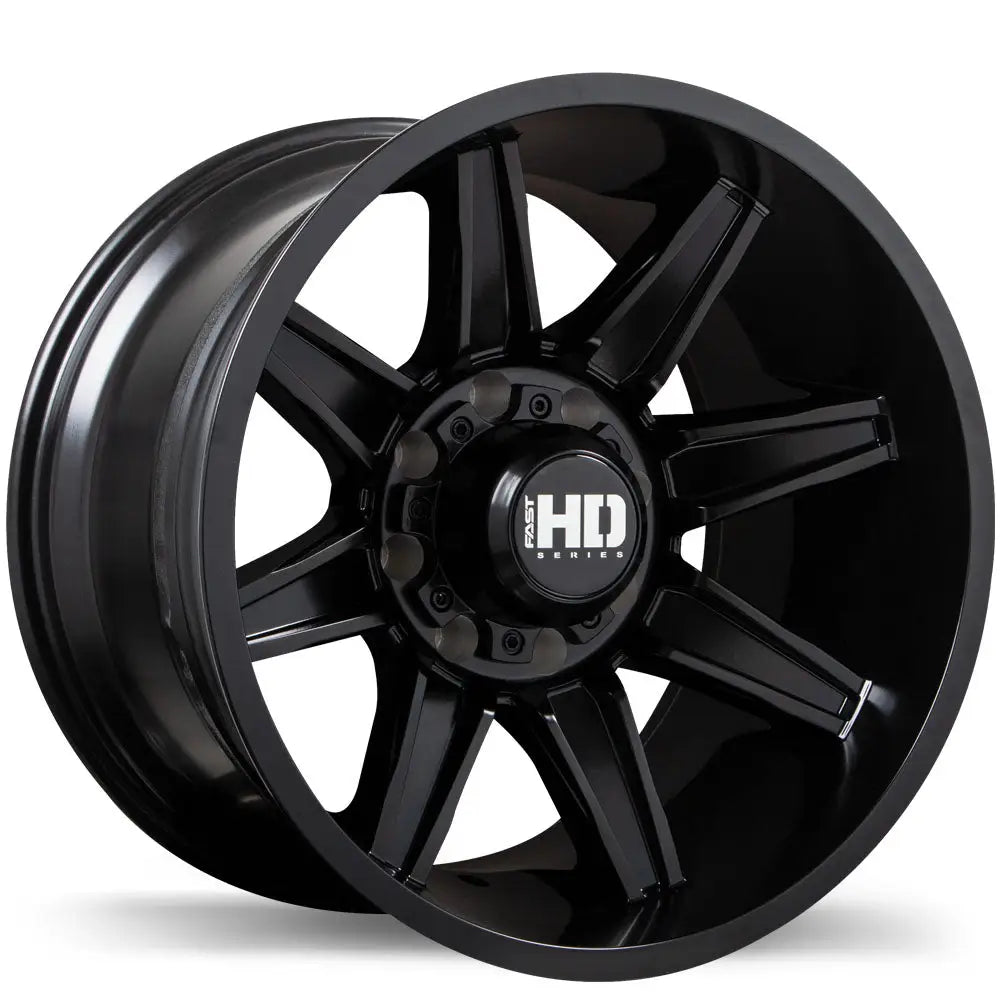 Fast HD HAVOK 20x12.0 8x165.1mm ET-44 CB125.0mm Satin Black