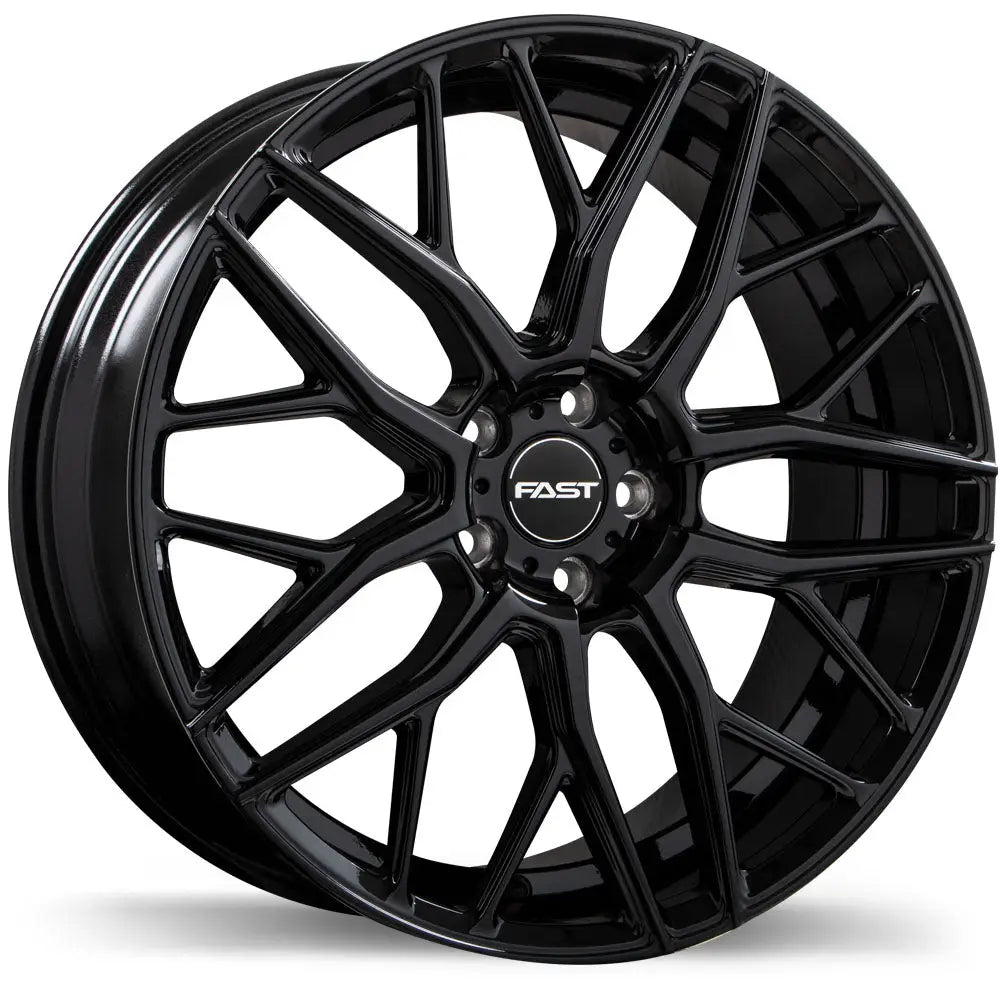 Fast Wheels Vybz 18x8.0 5x114.3mm ET40 CB72.6mm Gloss Black