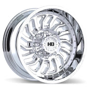 Fast HD D-STRUCT 20x10.0 8x165.1mm ET-15 CB125.1mm Chrome