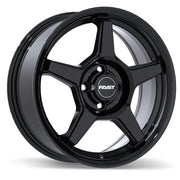 Fast Wheels Flair 15x6.0 4x100mm ET40 CB56.6mm Gloss Black