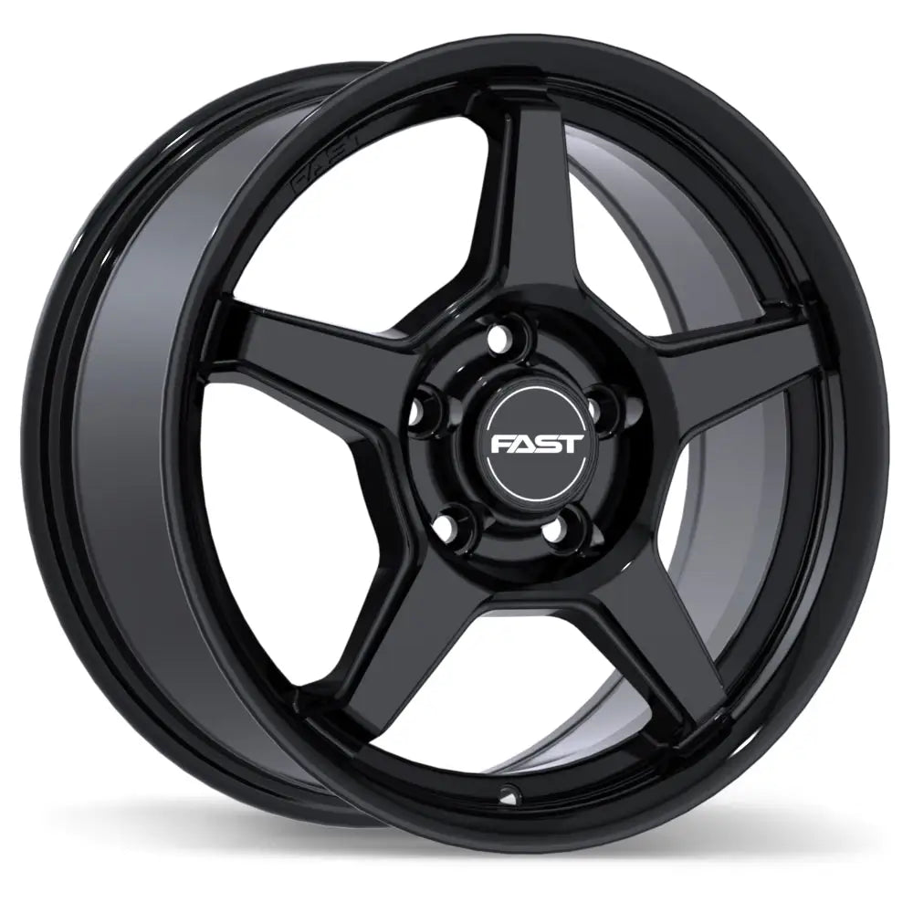 Fast Wheels Flair 16x7.0 5x114.3mm ET45 CB70.6mm Gloss Black