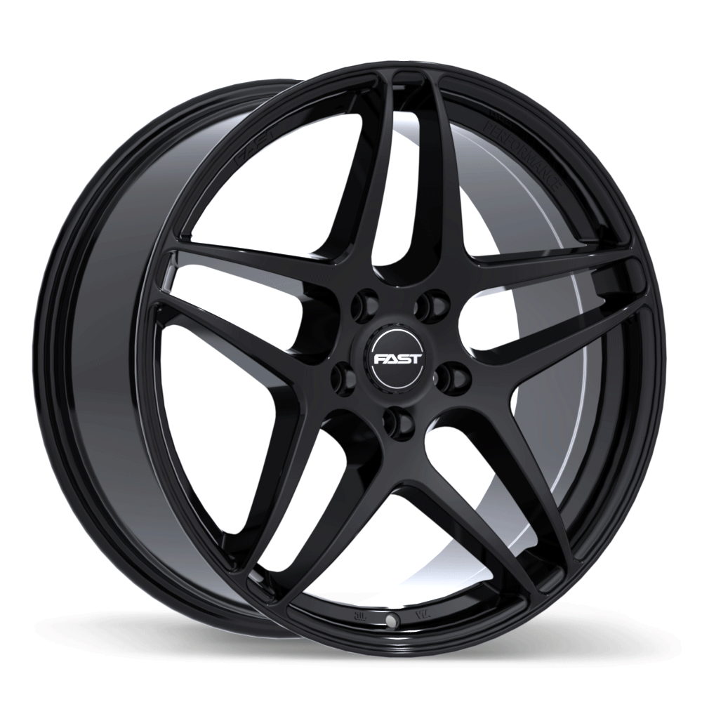 Fast Wheels Boost 18x8.0 5x108mm ET45 CB72.6mm Gloss Black