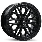 Fast HD Muramasa 17x8.0 6x139.7mm ET45 CB95.1mm Gloss Black
