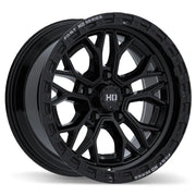 Fast HD Muramasa 17x9.0 5x127mm ET0 CB71.5mm Gloss Black