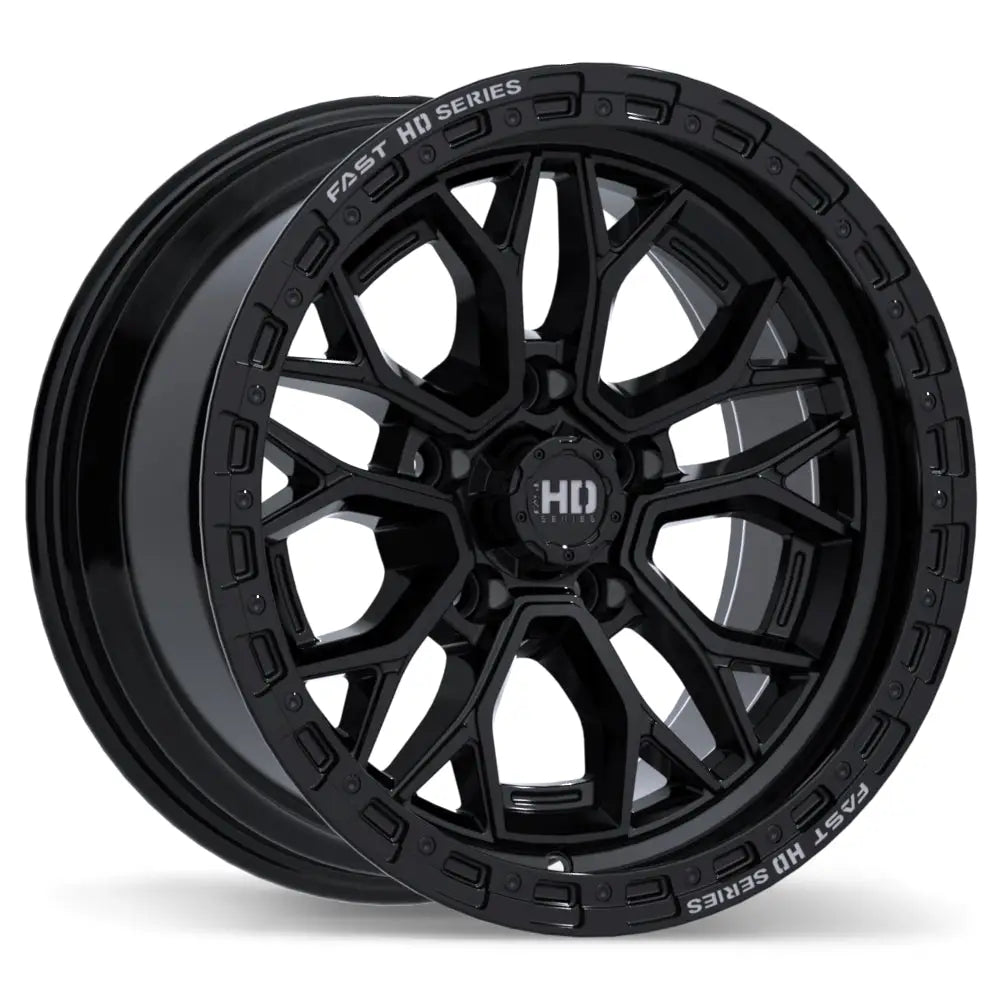 Fast HD Muramasa 17x9.0 5x127mm ET0 CB71.5mm Gloss Black