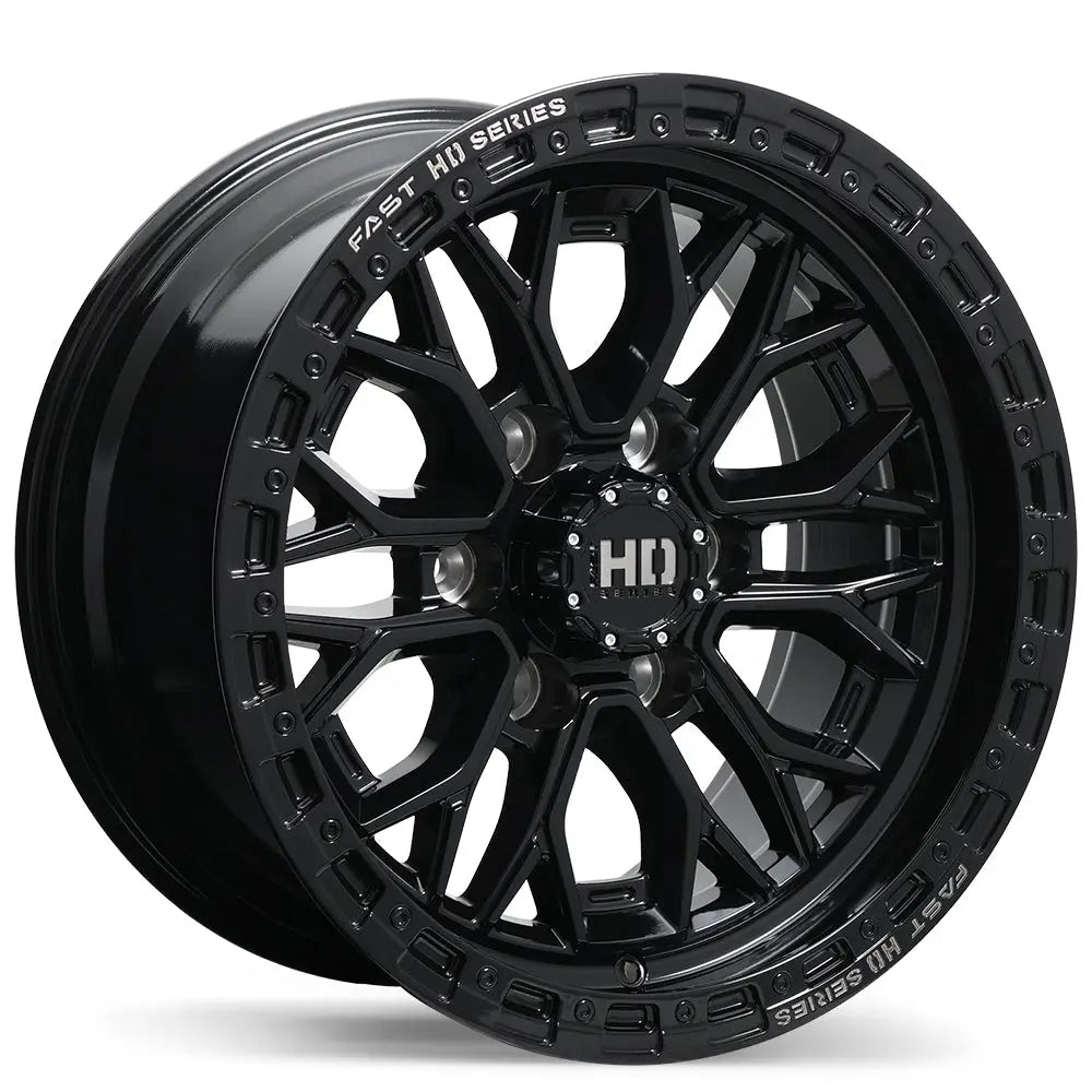 Fast HD Muramasa 17x9.0 6x139.7mm ET0 CB78.0mm Gloss Black