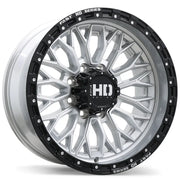 Fast HD Muramasa 20x10.0 8x180mm ET0 CB124.4mm Gloss Silver