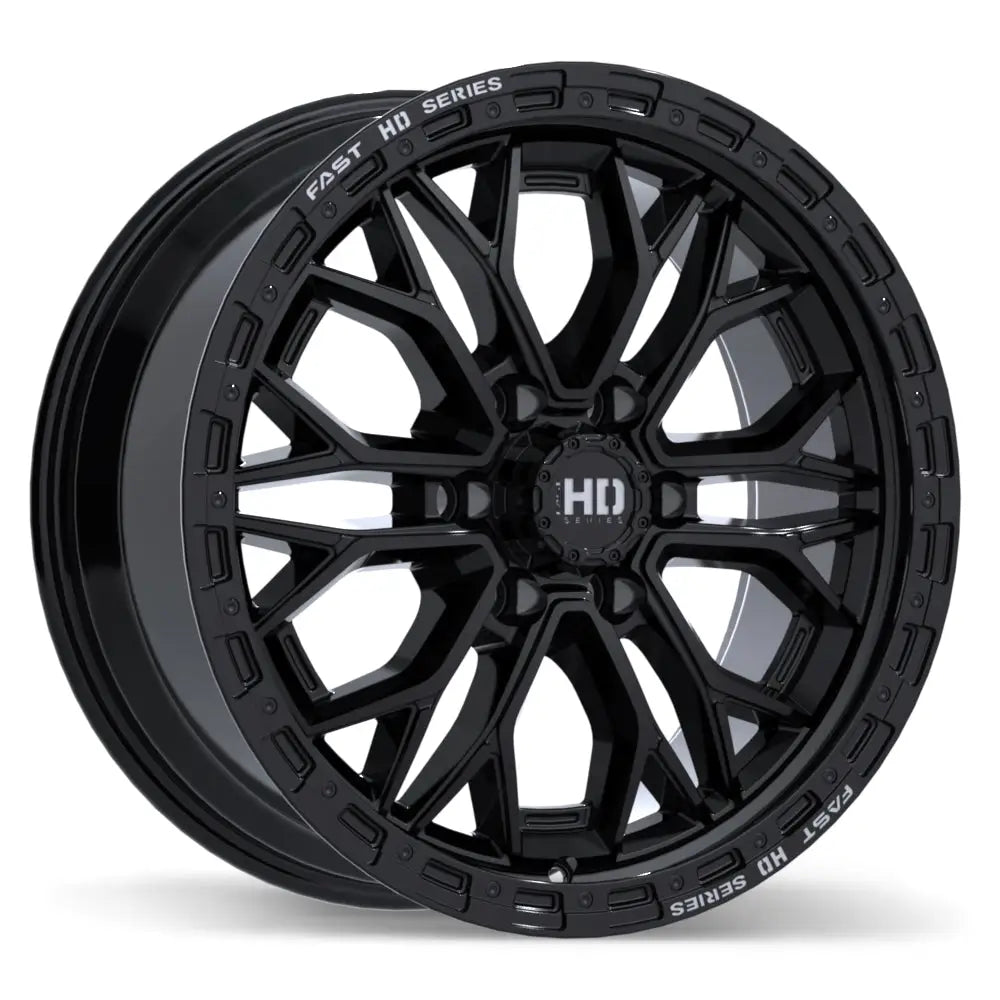 Fast HD Muramasa 20x9.0 6x135mm ET30 CB87.1mm Gloss Black
