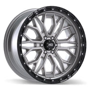 Fast HD Muramasa 20x9.0 6x114.3mm ET0 CB66.1mm Gloss Silver