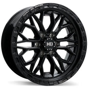 Fast HD Muramasa 20x9.0 6x139.7mm ET0 CB78.0mm Gloss Black