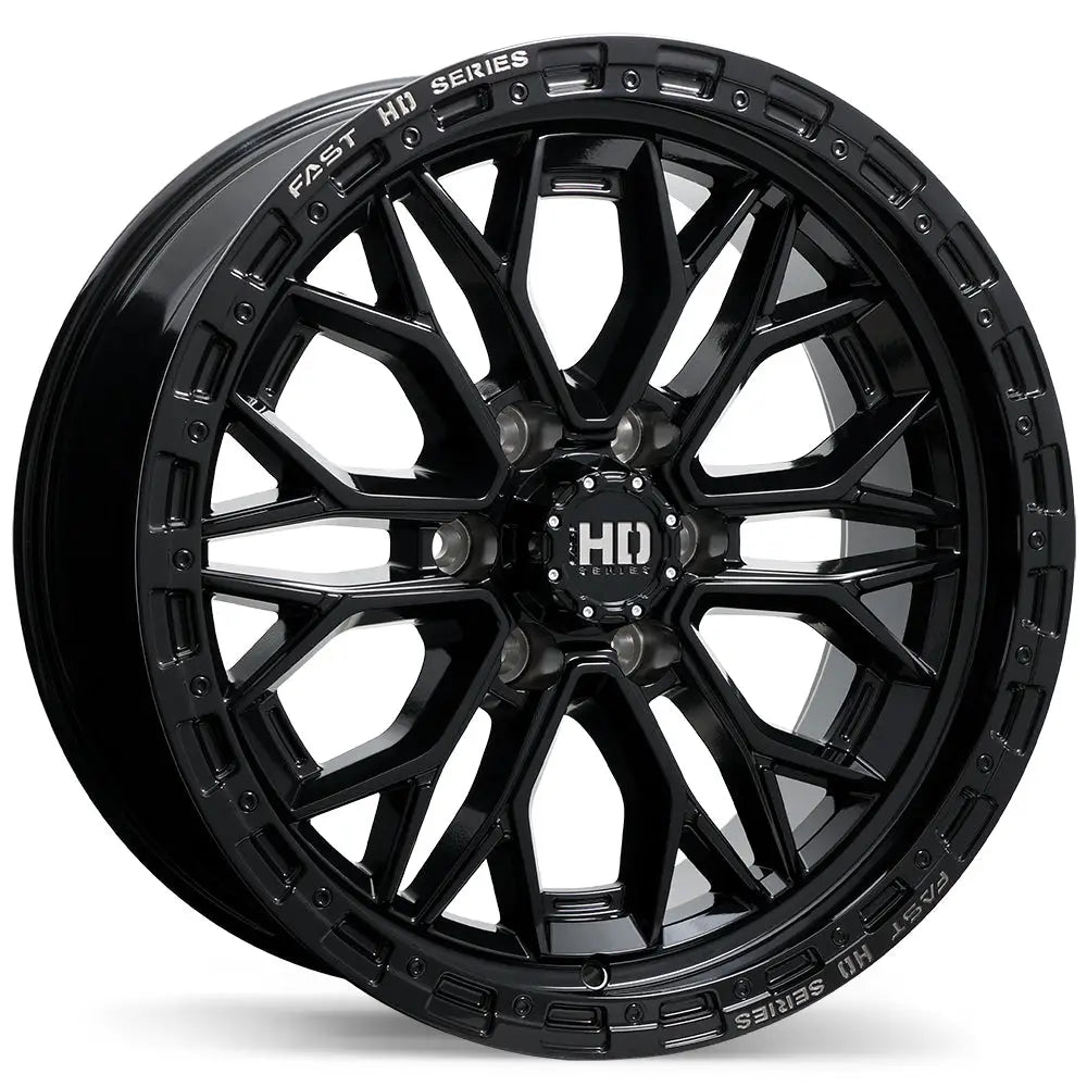 Fast HD Muramasa 20x9.0 6x139.7mm ET0 CB78.0mm Gloss Black