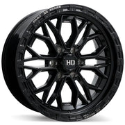 Fast HD Muramasa 20x9.0 6x139.7mm ET0 CB84.2mm Gloss Black