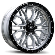 Fast HD Muramasa 20x9.0 6x139.7mm ET0 CB84.2mm Gloss Silver