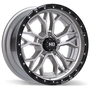 Fast HD Muramasa 20x9.0 5x139.7mm ET0 CB77.8mm Gloss Silver