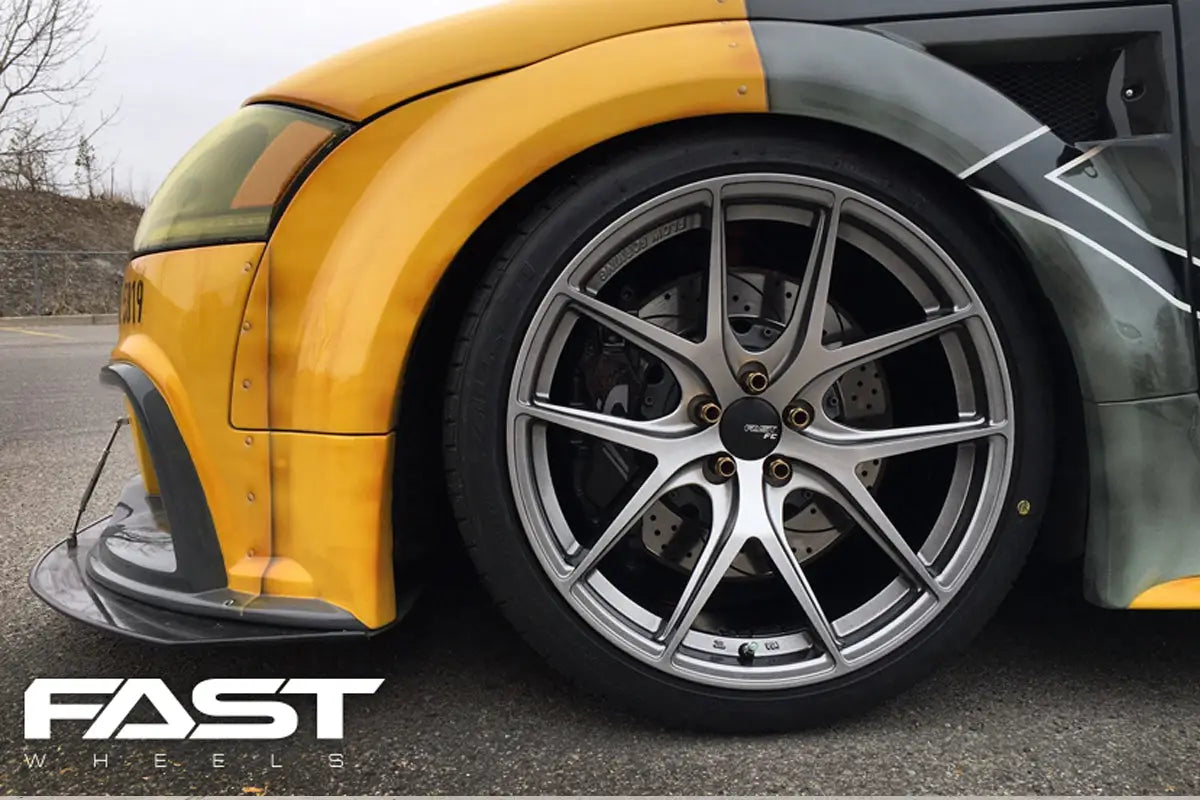 Fast Wheels FC04 19x9.5 5x108mm ET45 CB72.6mm Titanium
