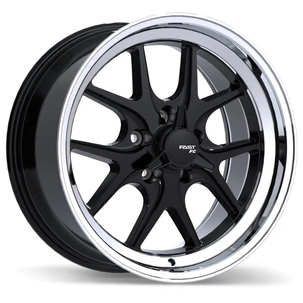 Fast Wheels FC04V 17x9.0 5x127mm ET15 CB71.5mm Gloss Black