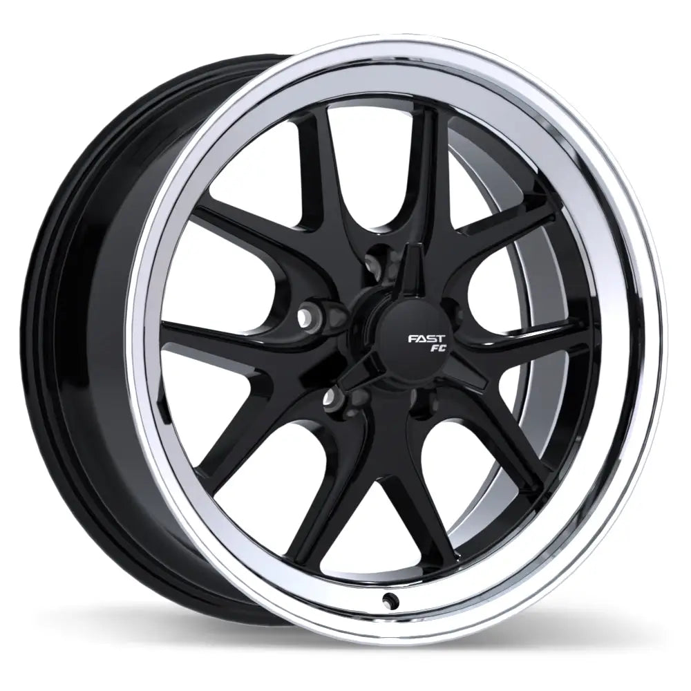 Fast Wheels FC04V 18x8.0 5x120mm ET0 CB72.6mm Gloss Black