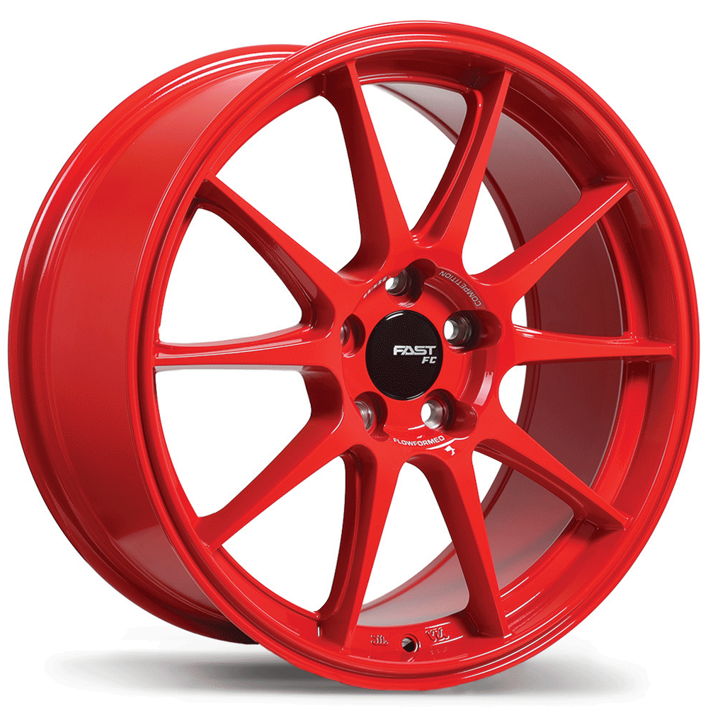 Fast Wheels FC08 18x8.0 5x120mm ET40 CB72.6mm Gloss Red