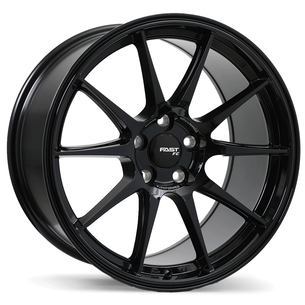 Fast Wheels FC08 18x9.5 mm ET38 CB72.6mm Gloss Black