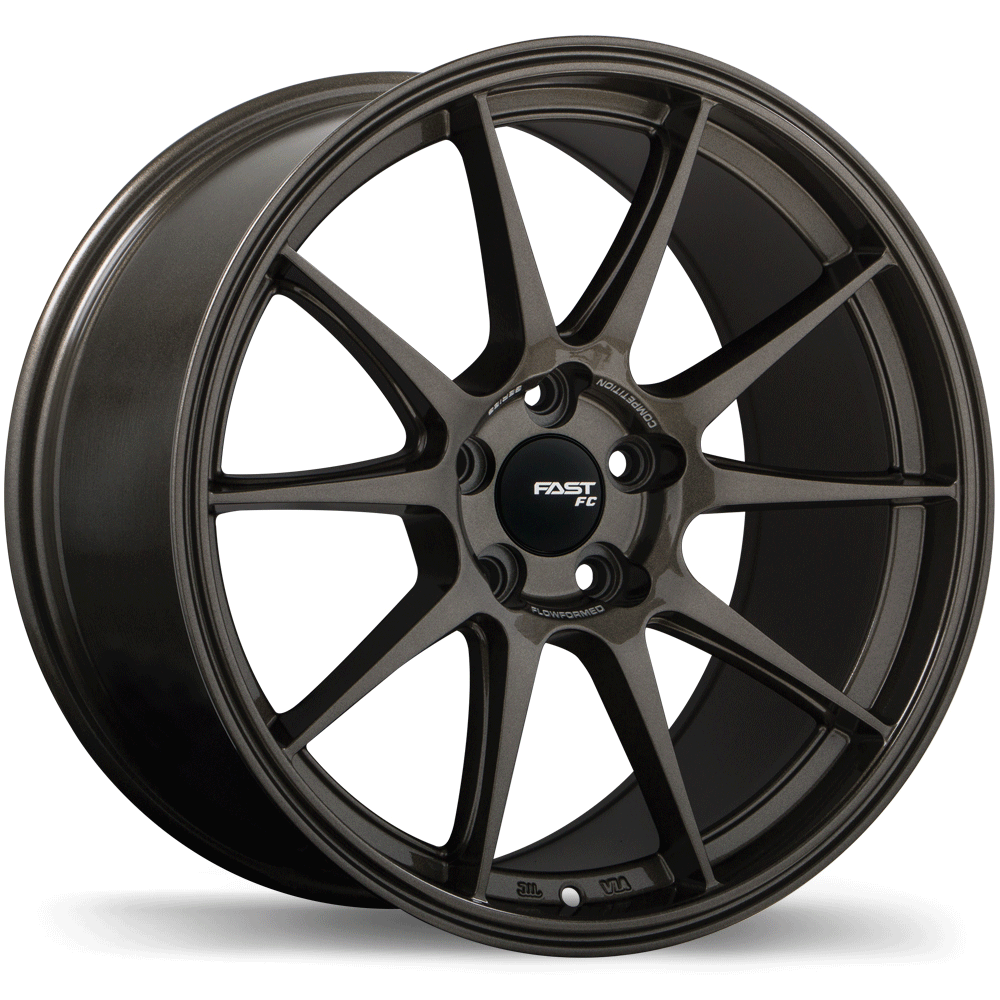 Fast Wheels FC08 18x9.5 5x100mm ET38 CB72.6mm Bronzed Carbon