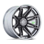 Fuel FC401 BRAWL 20x10.0 6x139.7mm ET0 CB106.1mm Platinum