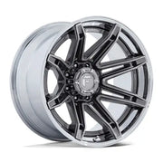 Fuel FC401 BRAWL 22X10.0 6x135 ET-18 CB87.1mm Platinum W/