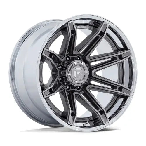 Fuel FC401 BRAWL 22X10.0 6x135 ET-18 CB87.1mm Platinum W/