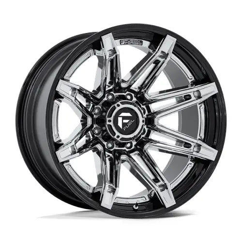 Fuel FC401 BRAWL 22X10.0 6x135 ET-18 CB87.1mm Chrome W/