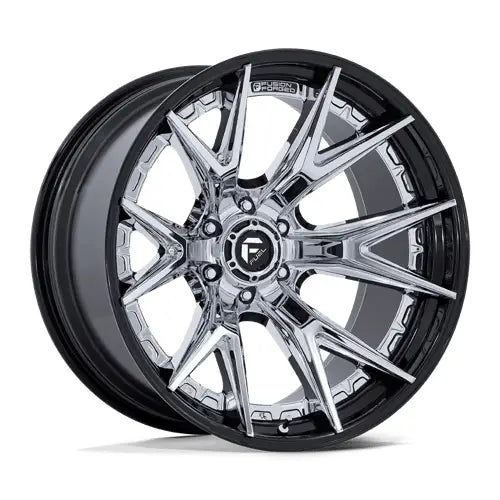 Fuel FC402 CATALYST 20x9.0 6x135mm ET0 CB87.1mm Chrome W/