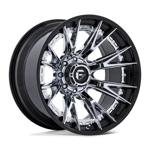 Fuel FC402 CATALYST 22x12.0 8x180mm ET0 CB124.2mm Chrome W/