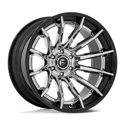 Fuel FC403 BURN 20x9.0 5x127mm ET0 CB71.5mm Chrome W/ Gloss