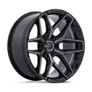 Fuel FLUX 18X9.0 6x114.3 ET20 CB66.06mm Gloss Black Brush