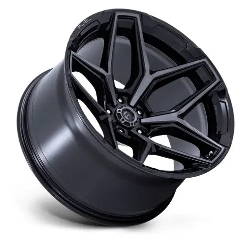 Fuel FLUX 20X10.0 5x127 ET-18 CB71.5mm Gloss Black Brush Fc