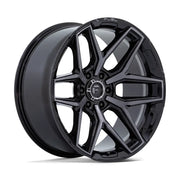 Fuel FLUX 22X10.0 6x139.7 ET-18 CB106.1mm Gloss Black Brush