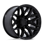 Fuel FLUX 20x9.0 8x165.1mm ET0 CB125.1mm Gloss Black
