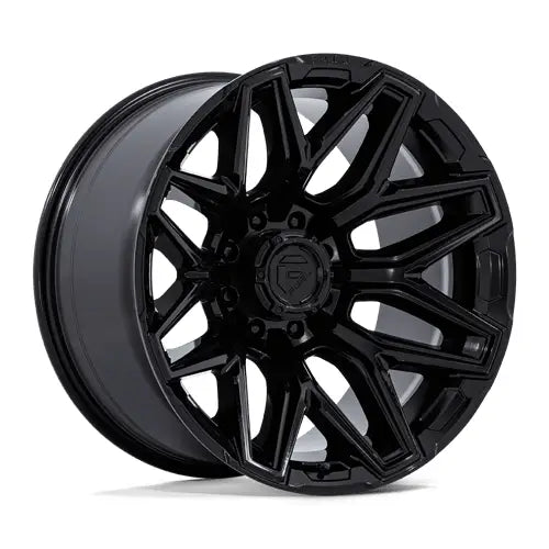 Fuel FLUX 20x9.0 8x165.1mm ET0 CB125.1mm Gloss Black