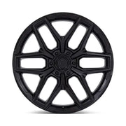 Fuel FLUX 20X9.0 6x135 ET1 CB87.1mm Blackout