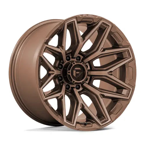 Fuel FLUX 20x10.0 8x165.1mm ET0 CB125.1mm Platinum Bronze