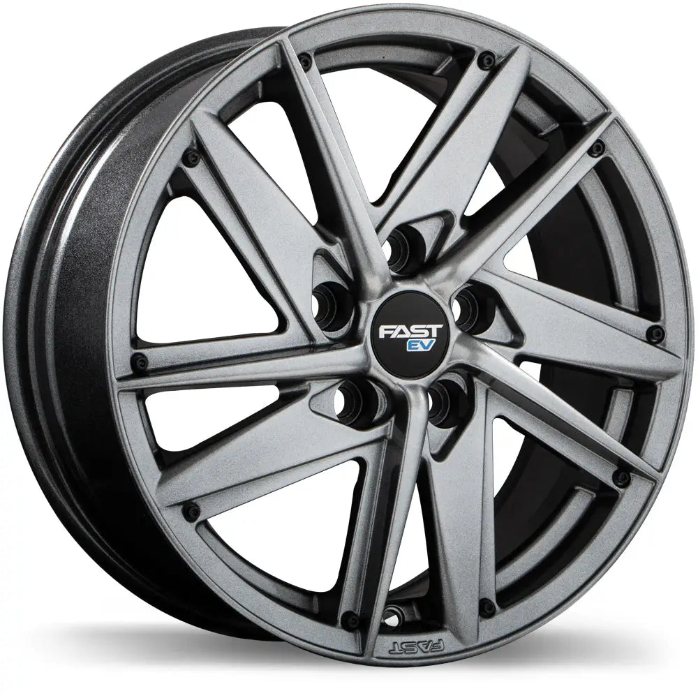 Fast Wheels EV01 19x8.0 5x112mm ET45 CB66.6mm Titanium